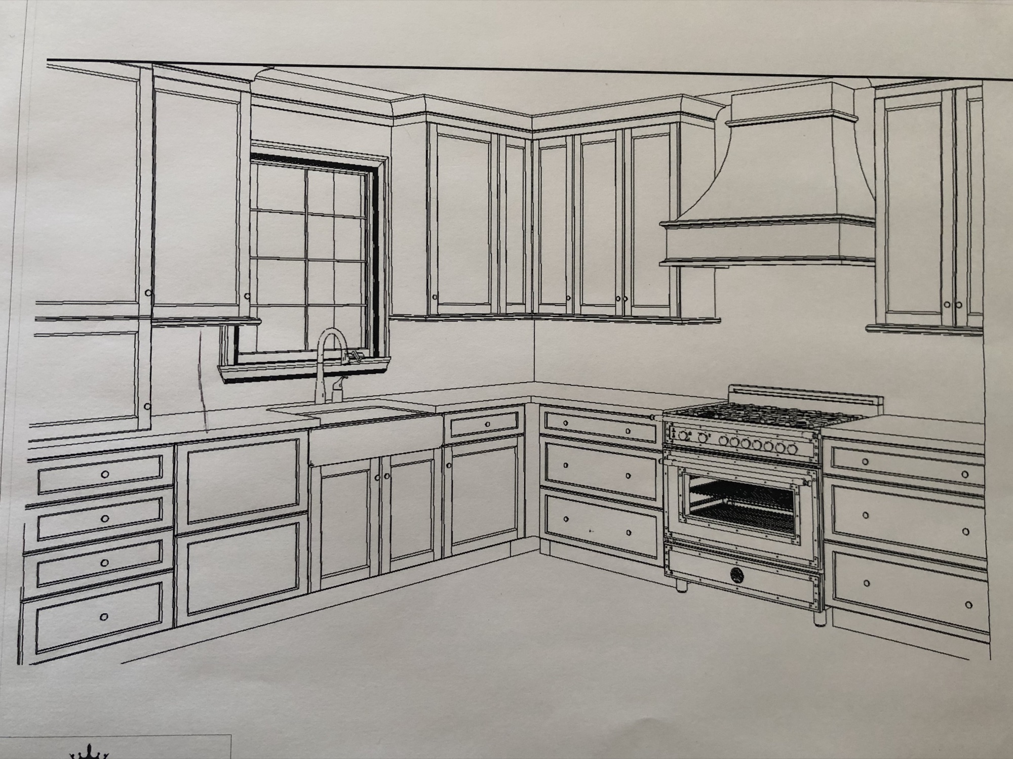 Kitchen drawing