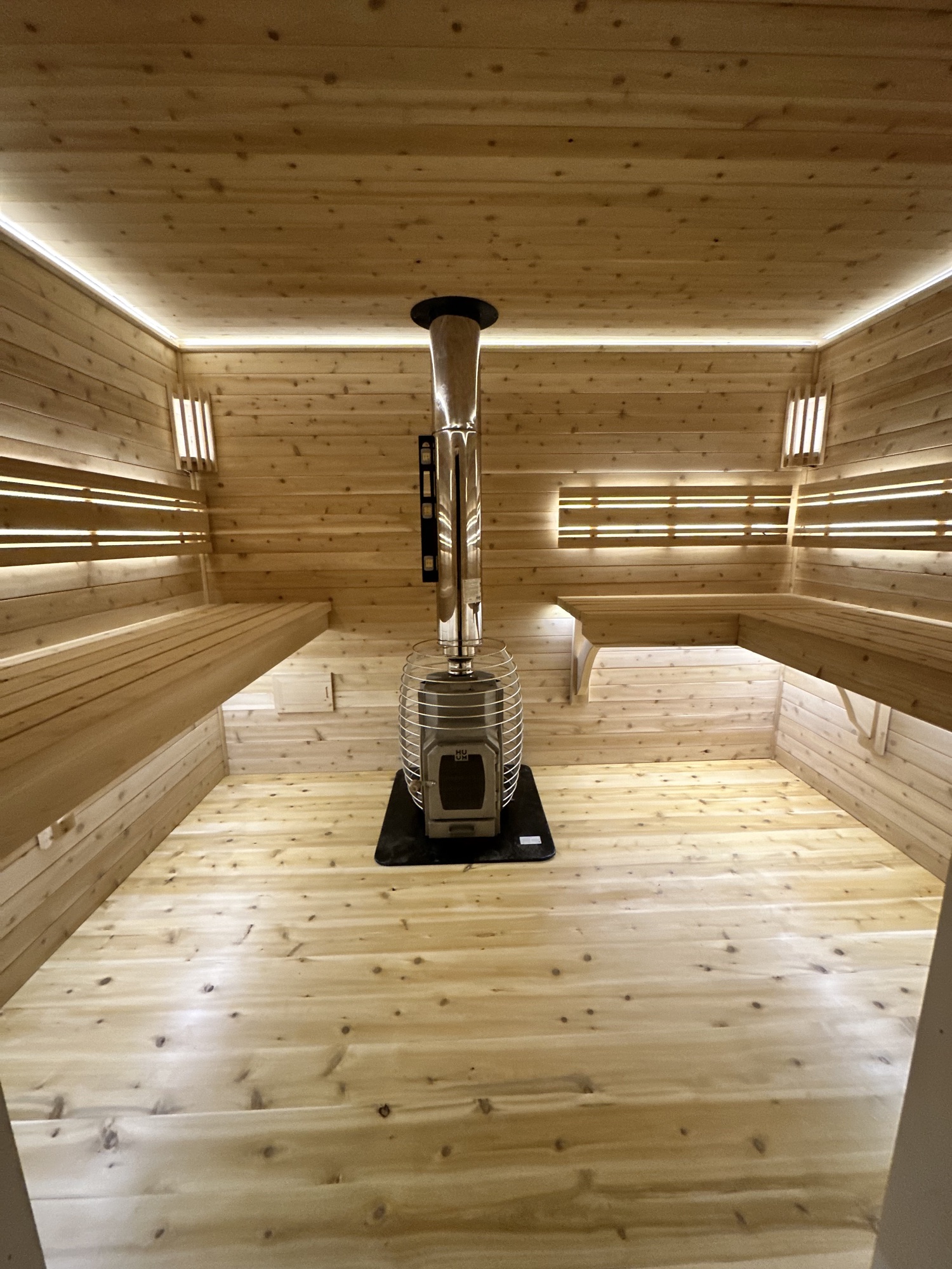 Sauna interior